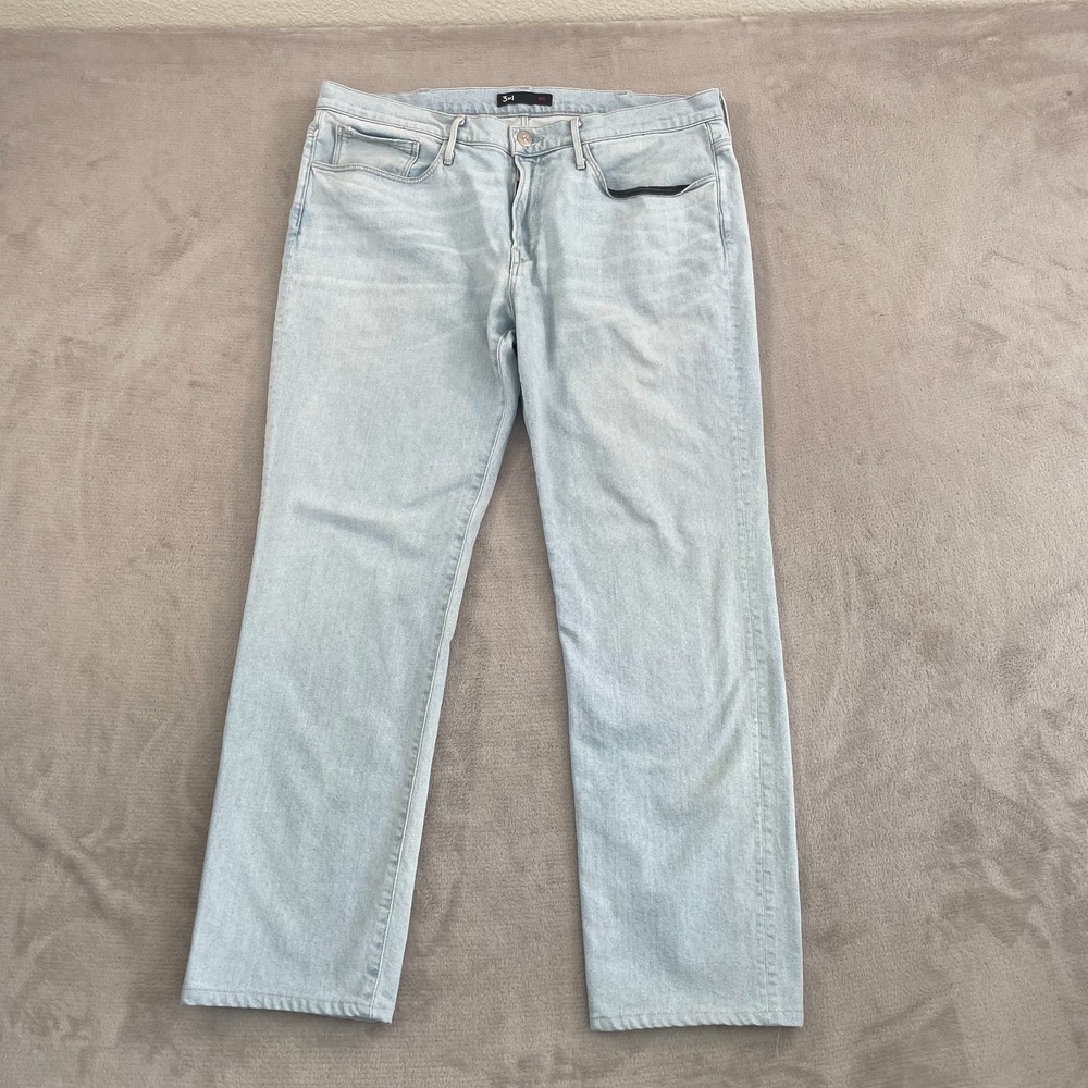 3x1 NYC Jeans in Langley Men‎ 38x30 Straight Fit Zip Fly Designer Made in USA